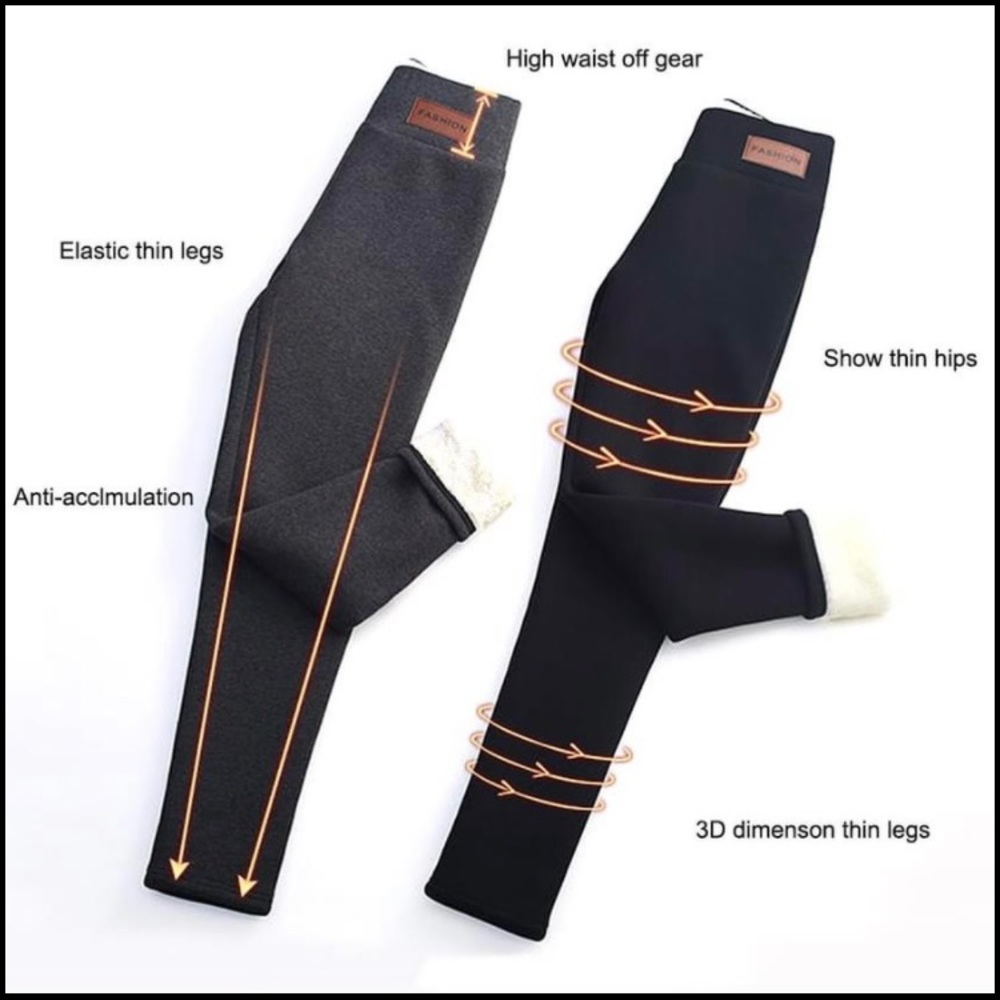 Winter leggings for women - Picture 3 of 4